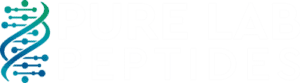 Pure Lab Peptides Logo with White Letters