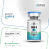 GHRP-6 peptide supplement bottle by Pure Lab Peptides for muscle growth and fat reduction.