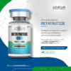 Pure Lab Peptides Retatrutide 10mg bottle for weight management support.