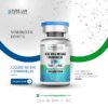 Pure Lab Peptides CJC-1295 No DAC + Ipamorelin 5 mg vial, clear with blue cap, research use only