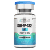 Pure Lab Peptides SLU-PP-332 5 mg lyophilized powder vial, clear glass with blue cap, research use only