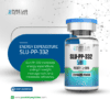 Pure Lab Peptides SLU-PP-332 5 mg lyophilized powder vial with blue cap, research use only
