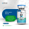 Pure Lab Peptides SS-31 10 mg vial, clear glass with blue cap, research use only