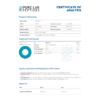 Certificate of analysis for Glutathione detailing product information and analytical test results, Pure Lab Peptides