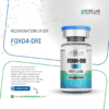 Pure Lab Peptides FOX04-DRI 10 mg lyophilized powder vial with blue cap, purity ≥99%, research use only