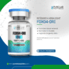 Pure Lab Peptides FOX04-DRI 10 mg lyophilized powder vial, blue cap, purity ≥99%, research use only