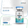 Pure Lab Peptides PE-22-28 10 mg lyophilized powder vial with blue cap, research use only