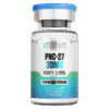 Pure Lab Peptides PNC-27 30 mg lyophilized powder vial, clear glass with blue cap, research use only