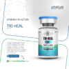 Pure Lab Peptides TRI-HEAL 45 mg lyophilized powder vial with blue cap, purity >99%, research use only