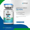Pure Lab Peptides TRI-HEAL 45 mg lyophilized powder vial, blue cap, purity ≥99%, research use only