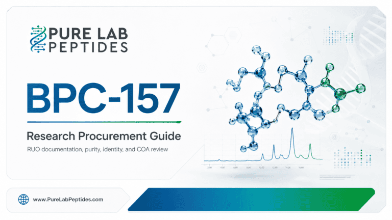 Buy BPC-157 Online for Research | COA Guide