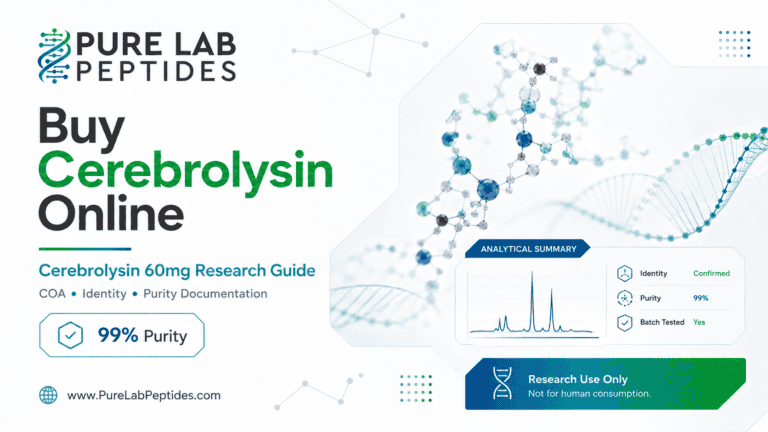 Buy Cerebrolysin Online for Research | COA Guide