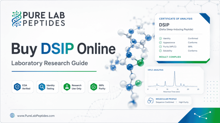 Buy DSIP Online for Laboratory Research | COA Guide