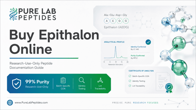 Buy Epithalon Online for Research | RUO COA Guide