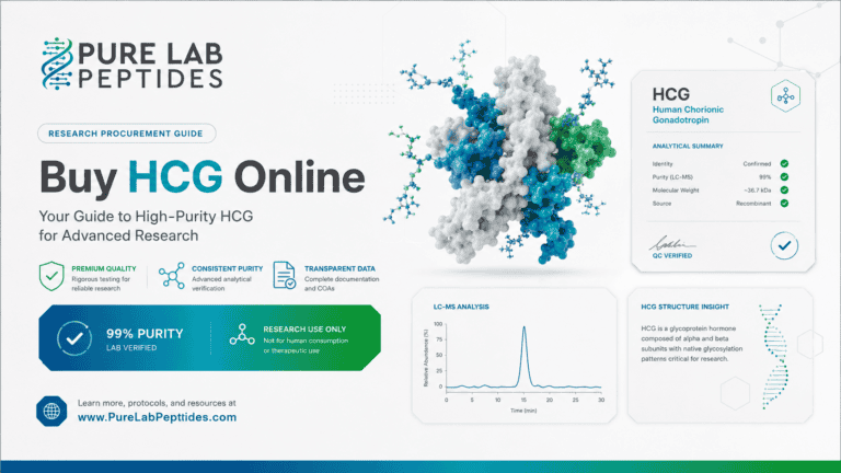 Buy HCG Online for Laboratory Research | COA Guide