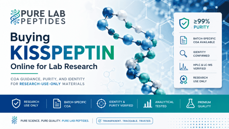 Buy Kisspeptin Online for Lab Research | COA Guide