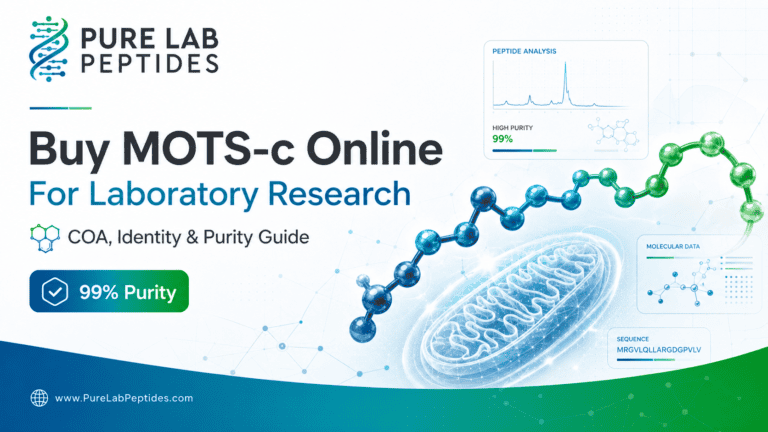 Buy MOTS-c Online for Laboratory Research | COA Guide