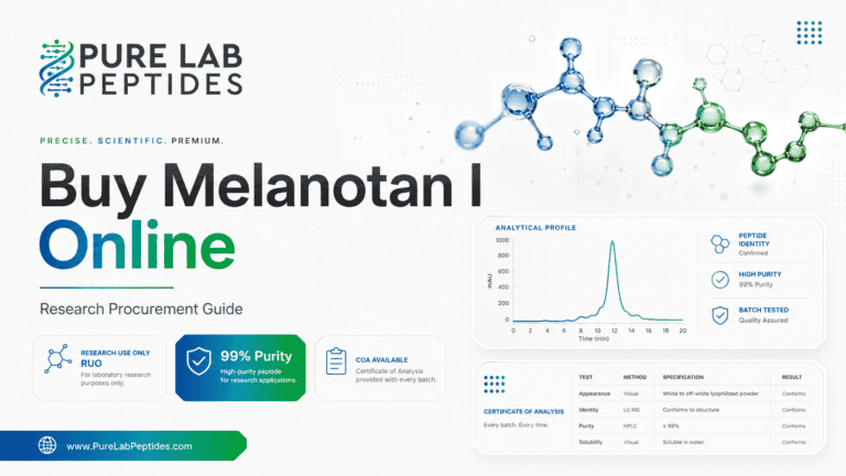 Buy Melanotan I Online for Research | RUO COA Guide