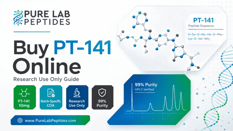 Buy PT-141 Online for Laboratory Research | COA Guide