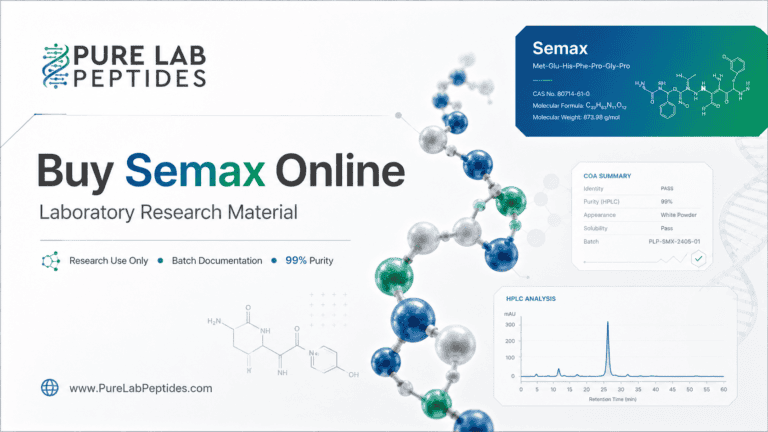 Buy Semax Online for Laboratory Research | COA Guide