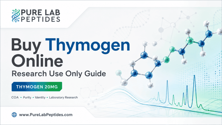 Buy Thymogen Online for Research | RUO COA Guide