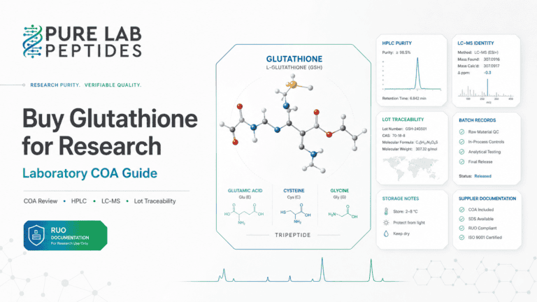 Buy Glutathione Peptide for Research
