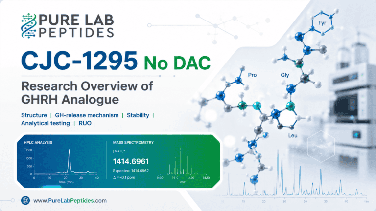 CJC-1295 No DAC: Research Overview of GHRH Analogue