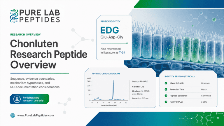 Chonluten Research Peptide Overview for RUO Labs