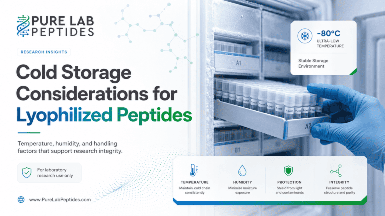 Cold Storage Considerations for Lyophilized Peptides