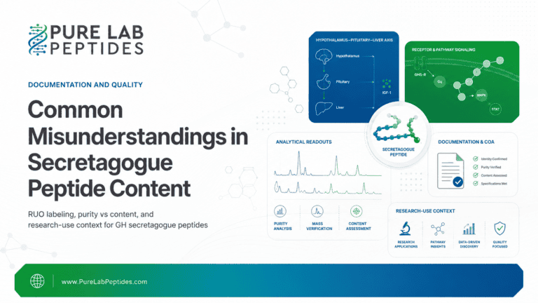 Common Misunderstandings in Secretagogue Peptide Content