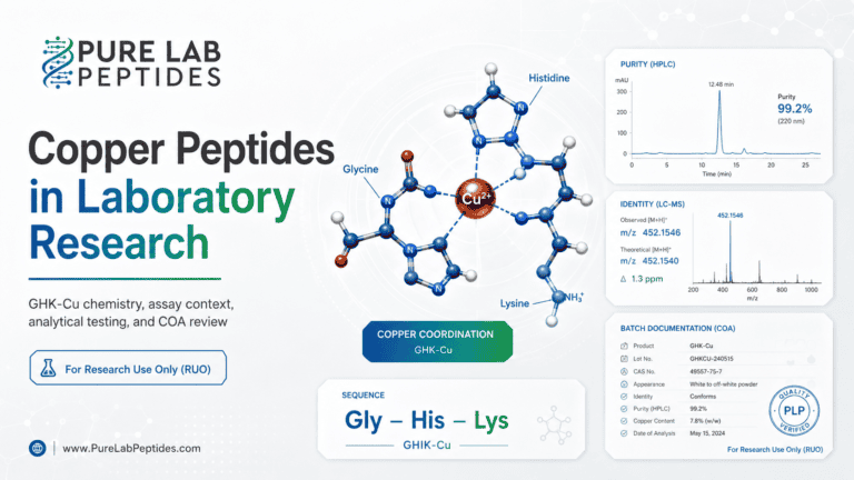 Copper Peptides in Laboratory Research Guide