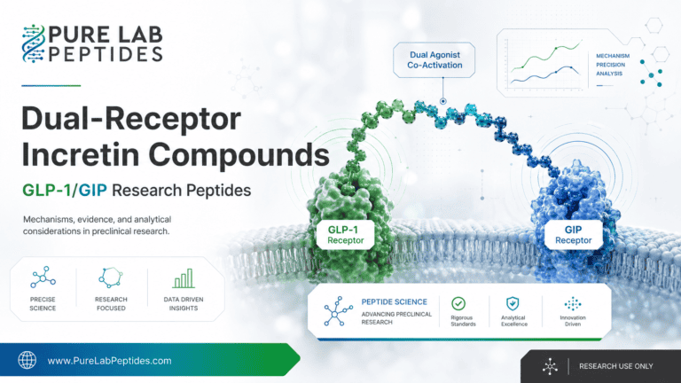 Dual-Receptor Incretin Compounds: GLP-1/GIP Research Peptides