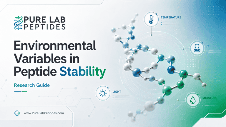 Environmental Variables in Peptide Stability: Research Guide