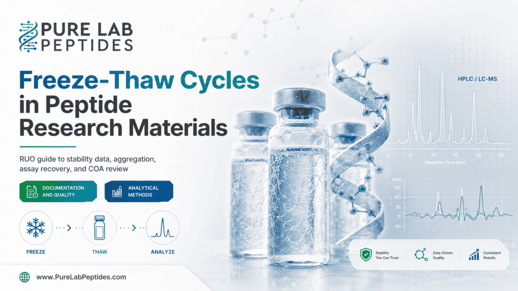 Freeze-Thaw Cycles in Peptide Research Materials