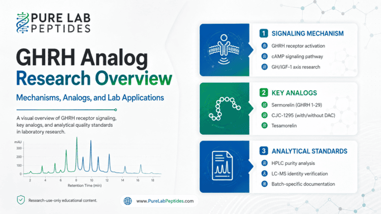GHRH Analog Research Overview: Mechanisms, Analogs, and Lab Applications