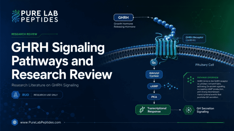 GHRH Signaling Pathways and Research Review