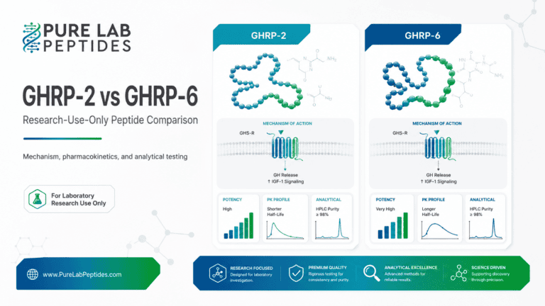 GHRP-2 vs GHRP-6: Research-Use-Only Peptide Comparison