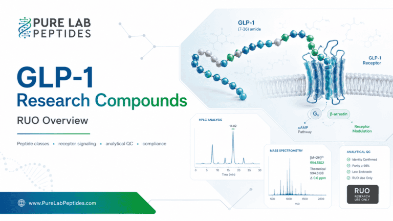 GLP-1 Research Compounds: RUO Overview | Pure Lab Peptides