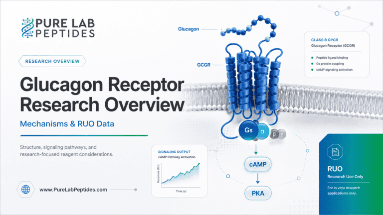 Glucagon Receptor Research Overview – Mechanisms & RUO Data