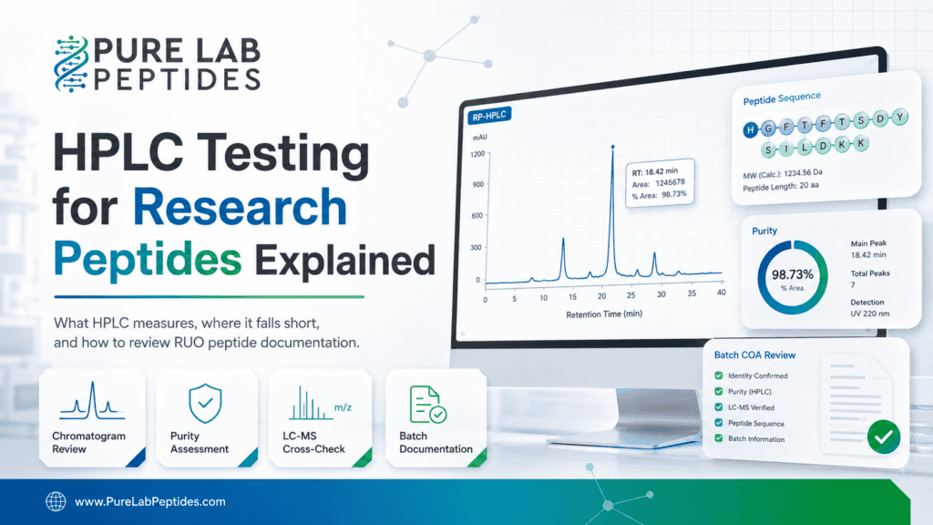 HPLC Testing for Research Peptides Explained