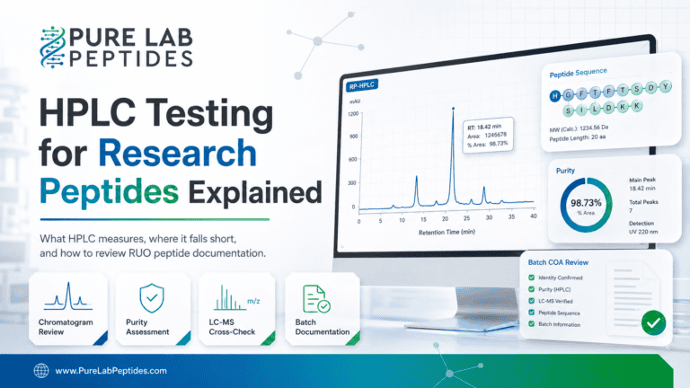 HPLC Testing for Research Peptides Explained