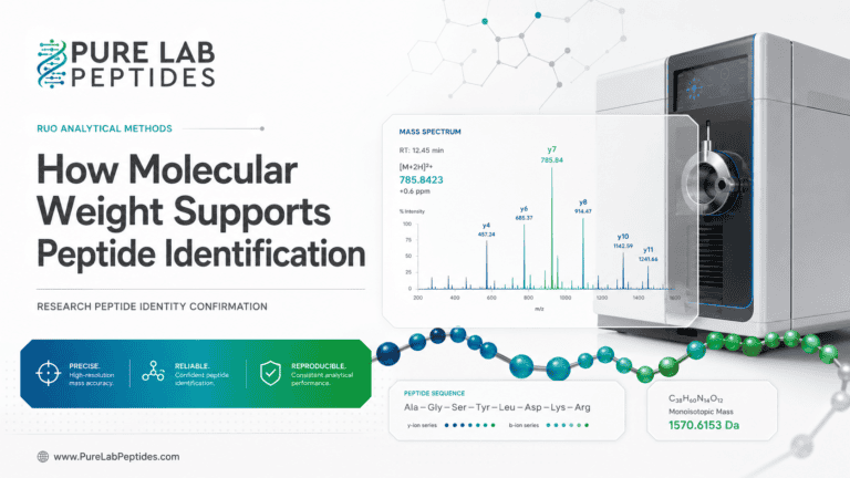 How Molecular Weight Supports Peptide Identification