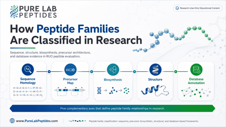 How Peptide Families Are Classified in Research