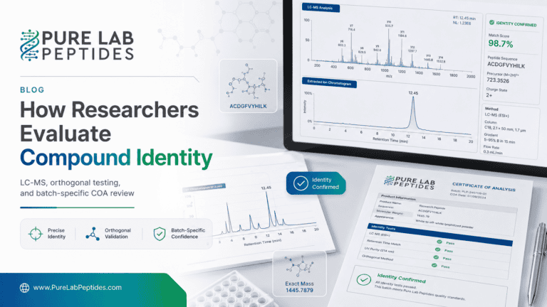 How Researchers Evaluate Compound Identity