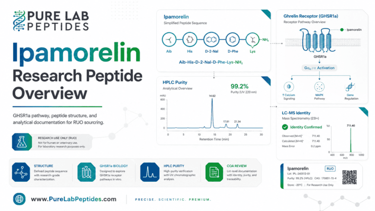 Ipamorelin Research Peptide Overview | Pure Lab