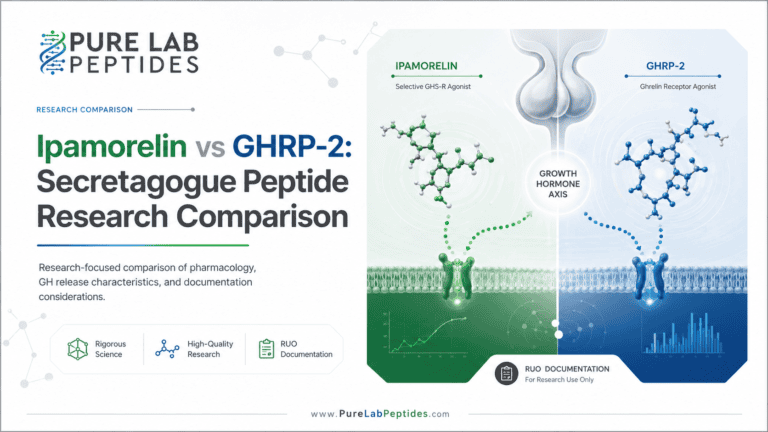 Ipamorelin vs GHRP-2: Secretagogue Peptide Research Comparison