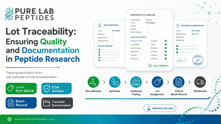 Lot Traceability: Ensuring Quality and Documentation in Peptide Research