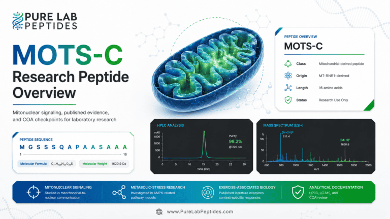 MOTS-C Research Peptide Overview for RUO Labs