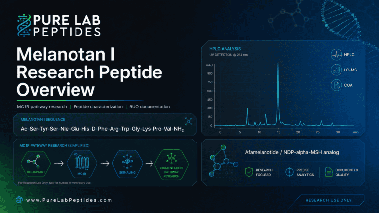 Melanotan I Research Peptide Overview | Pure Lab