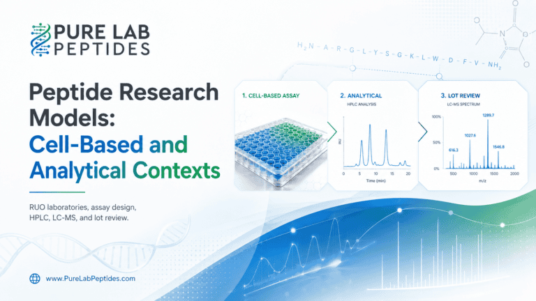 Peptide Research Models: Cell-Based and Analytical Contexts
